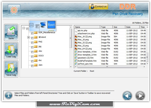 Screenshots of data doctor recovery pen drive to recover photos videos ...